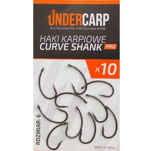 Under Carp Haki Karpiowe Curve Shank PRO 6 Under Carp UC466 - obrazek 3