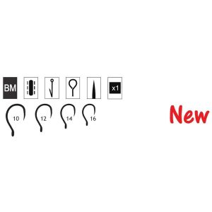 Haczyk Titanium Method Feeder 501 (10 szt.), rozm. 16 - obrazek 2