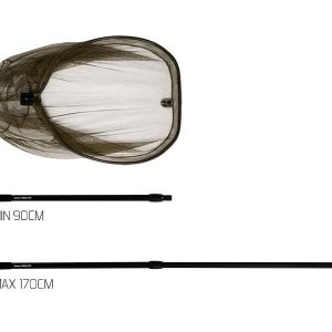 Sztywny Podbierak Delphin OMEGA Carp 2 części regulowana długość - obrazek 3