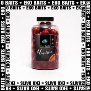 Eko Baits 4FastEffect ( kulki w butelce 500 ml z zalewą ) mix 16/20mm Truskawka - obrazek 1