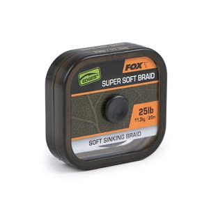 Plecionka bez otuliny miękka FOX Naturals Soft Braid hooklength 20m 25lb - obrazek 8