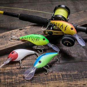 Black Cat 50g 16cm Cranker red head sinking - obrazek 13