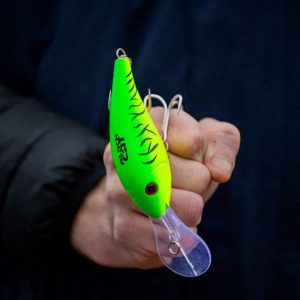 Black Cat 50g 16cm Cranker red head sinking - obrazek 23