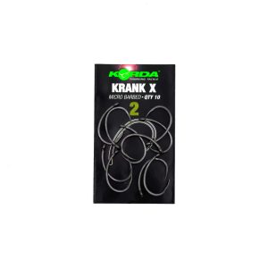 Korda Krank X rozm 2 10szt Haczyki karpiowe Korda KKRX2 - obrazek 4