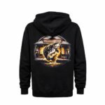 Bluza czarna z kapturem Logo Karpiowa Chata rozm XXXL Tletur