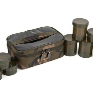 Fox Camolite 8 pot Hookbait Case Torba z pojemnikami FOX CLU502