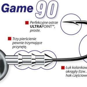 Główka jigowa MUSTAD BIG GAME 50g hak 8/0