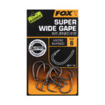 Haczyki karpiowe FOX Edges Armapoint Super Wide Gape rozm 4 (inturned eye)