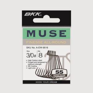 Haczyki offsetowe BKK Muse rozm 6 A-EW-9510