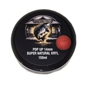 Karpiowa Chata Pop-up SUPER NATURAL KRYL 14mm 150ml Kulki Pływające