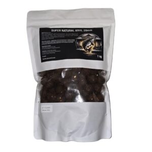 Karpiowa Chata SUPER NATURAL KRYL 20mm 1kg Kulki Proteinowe zanętowe