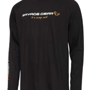 Koszulka z długim Rękawem Savage Gear romz M Czarna