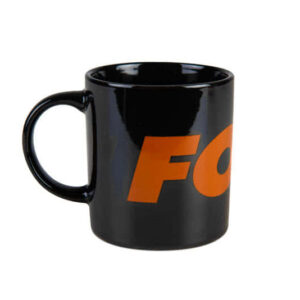 Kubek Fox Black and Orange Logo Ceramic Mug