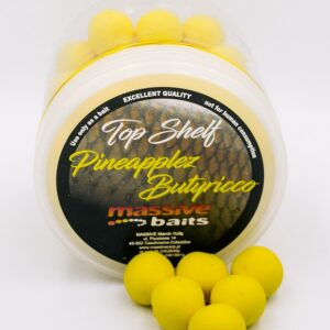 Kulki pop-up MASSIVE BAITS Pineapplez Butyricco 14mm 200 ml