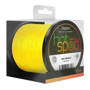 Plecionka Delphin HotSPOD 8splot żółta 0,14mm 9,6kg 300m