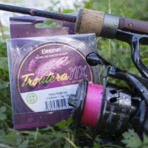 Plecionka Delphin TROUTERA NX Różowa 0,045mm 1,7kg 135m