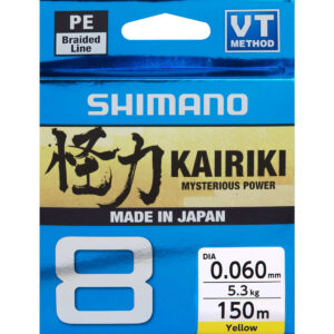 Plecionka Shimano Kairiki 8 0,160mm 150m 10,3kg Yellow