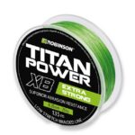 Plecionka Titan Power X8 0,10mm, 135m, zielona