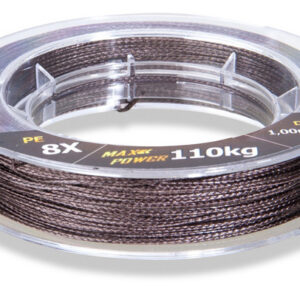 Plecionka przyponowa sumowa 8splot UNI CAT Knock Out Leader 1mm 110kg 25m