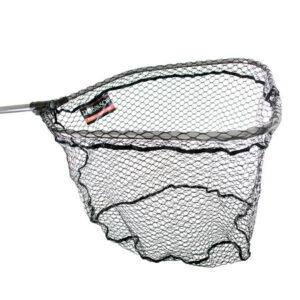 Podbierak BIG FISH ze składanym koszem i gumowaną siatką 65x50x50cm dł 2,20m