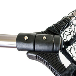 Podbierak BIG FISH ze składanym koszem i gumowaną siatką 65x50x50cm dł 2,20m