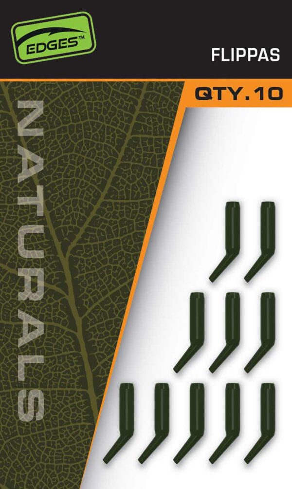 Pozycjoner haczyka FOX Edges Naturals  Flippa 10szt