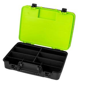 Pudełko spinningowe lub na akcesoria Delphin TBX EasyDuo 385-10P 385x270x125mm (sztywne) 2komorowe