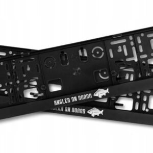 Ramki do tablic rejestracyjnych 3D Delphin ANGLER ON BOARD 2szt