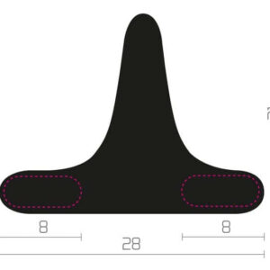 Rękawica rzutowa Delphin WRAP