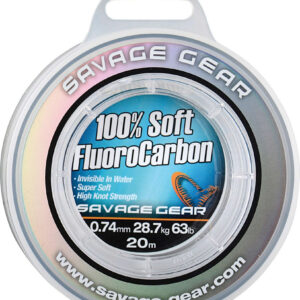 Savage Gear SOFT FC 50m 0.17mm 2.10kg 4.6lb Miękki Fluorocarbon Savahe Gear SVS54847