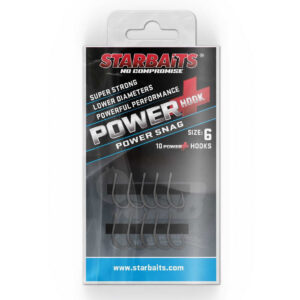 Starbaits POWER HOOK POWER SNAG rozm 4 10szt Haczyki Karpiowe Starbaits 34467