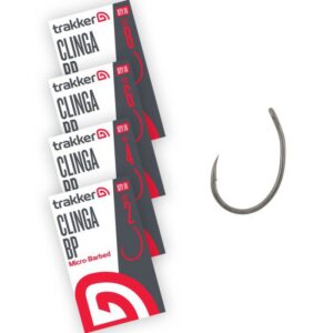 Trakker Clinga BP Hooks rozm 4 10szt (zadziorowe) Haczyki Karpiowe TRAKKER 227225
