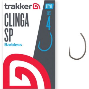 Trakker Clinga SP Hooks rozm 4 10szt (bezzadziorowe) Haczyki Karpiowe TRAKKER 227202