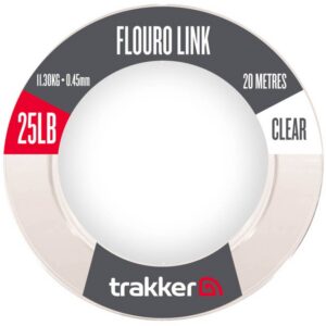 Trakker Fluoro Link (25lb)(11.30kg)(0.45mm)(20m) Fluorocarbon TRAKKER 227453