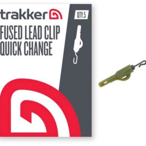 Trakker Fused Lead Clip (Quick Change) 5szt Bezpieczny Klips TRAKKER 228253
