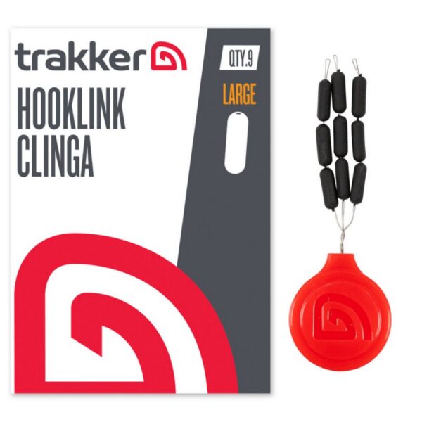 Trakker Hooklink Clinga (Large) 9szt Stopery TRAKKER 228272