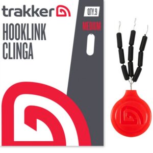 Trakker Hooklink Clinga (Medium) 9szt Stopery TRAKKER 228271
