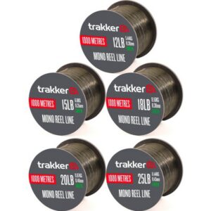 Trakker Mono Reel Line (25lb)(11.44kg)(0.43mm)(1000m) Żyłka Karpiowa TRAKKER 228522