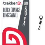 Trakker QC Ring Swivel rozm 8 10szt Krętlik Z Kółkiem TRAKKER 228207