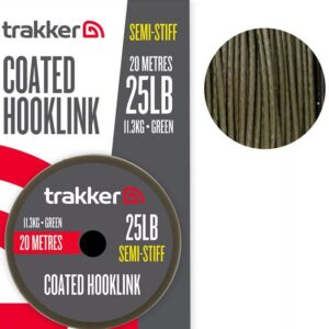 Trakker Semi Stiff Coated Hooklink (25lb)(11.3kg)(20m) Plecionka Przyponowa W Otulinie TRAKKER 227410