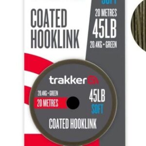 Trakker Semi Stiff Coated Hooklink (45lb)(20.4kg)(20m) Plecionka Przyponowa W Otulinie TRAKKER 227412