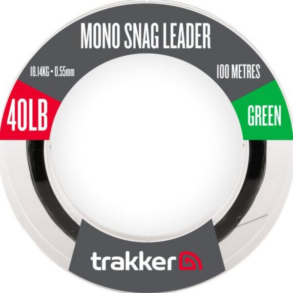 Trakker Snag Leader (50lb)(22.6kg)(0.60mm)(100m)(Green) Strzałówka TRAKKER 228531