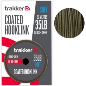 Trakker Soft Coated Hooklink (35lb)(15.9kg)(20m) Plecionka Przyponowa W Otulinie TRAKKER 227404