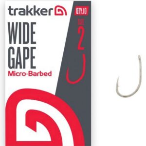 Trakker Wide Gape Hooks rozm 2 10szt (zadziorowe) Haczyki Karpiowe TRAKKER 227125