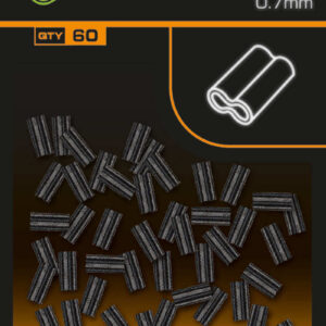 Tulejki zaciskowe FOX Edges Small Crimps (0.6mm) x 60szt