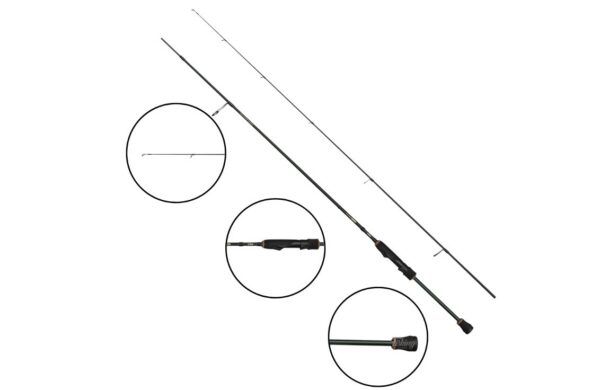 Wędka Spinningowa DAM MICROFLEX 2  2.10m 3-15g