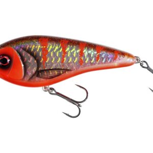 Westin SWIM GLIDEBAIT 12CM 58G SINKING 3D ROCKY RED 1szt guma Westin P036-1022-016
