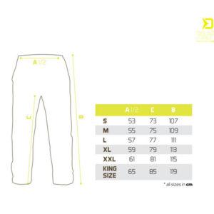 Wodoodporny dwuczęściowy kombinezon Delphin PROOF, XL