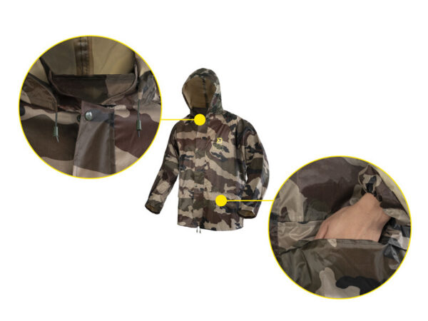 Wodoodporny dwuczęściowy kombinezon Delphin PROOF, XXL