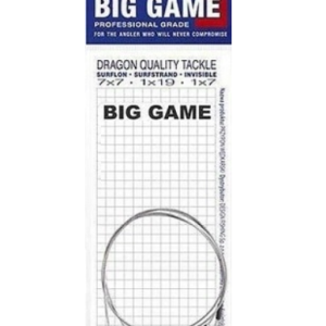 DRAGON Big Game Surfstrand 30kg 30cm 2szt Przypon Spinningowy Dragon 51-530-30